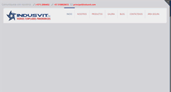 Desktop Screenshot of indusvit.com